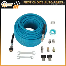 1st175071choice 1stchoice-autoparts Sewer Jetter Kit For Pressure Washer 1/4 Inch M-npt 5800psi Drain Cleaner Hose 150ft