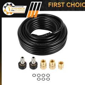 1st180186choice 1stchoice-autoparts 3200psi 50ft Replacement High Pressure Power Washer Hose-3/8 Inch With M22