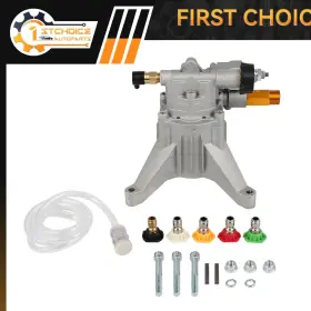 1st180198choice 1stchoice-autoparts Pressure Washer Pump 7/8 Inch Shaft Vertical Replaced 3000 Psi 2.5 Gpm New