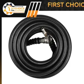 1st180199choice 1stchoice-autoparts 50ft 3/8 Inch Hot Water Pressure Washer Hose Rubber Power 4800 Psi #2