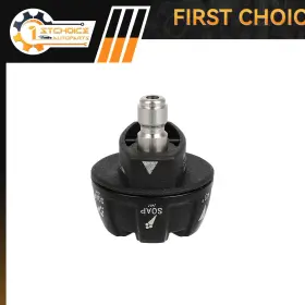 1st180200choice 1stchoice-autoparts 4000psi 4.0gpm Pressure Washer Nozzle Power Washing Head With 1/4 Inch Quick Connect