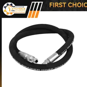 1st180206choice 1stchoice-autoparts Pressure Washer Whip Hose 4 Ft X 3/8 Inch Reel Connector For #2