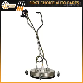 1stchoice-autoparts 1st180517choice 20ftft Pressure Washer Surface Cleaner 4500psi Power Dual Handle With Wheel