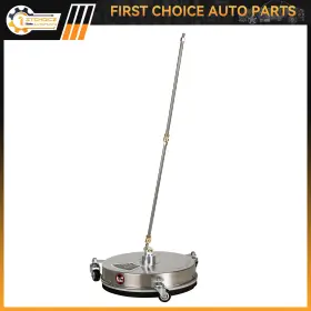 1stchoice-autoparts 1st180519choice 15 Inch Pressure Washer Surface Cleaner 4000 Psi With 2 Extension Wands 3 Wheels