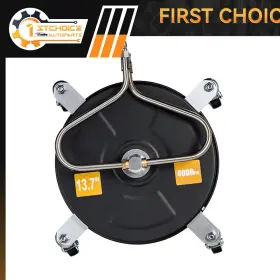 1st180524choice 1stchoice-autoparts 13.7 Inch High Pressure Washer Surface Cleaner Stainless Steel 4000 Psi #2