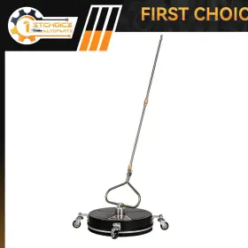 1st180525choice 1stchoice-autoparts 15 Inch Pressure Washer Surface Cleaner 4000psi With 2 Extension Wand Attachment Kit