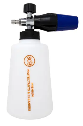 303 Products 082043390300 Foam Cannon For Pressure Washer Heavy Duty With Anti-corrosive Stainles