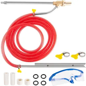9th Shop 761086749800 Pressure Washer Sandblasting Kit 5000 Psi Wet Sandblaster Attachment Power Wa