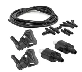 68164356 Abbzu Windshield Washer Nozzles Kit Fit For Jeep Wrangler 2013-2024 Gladiator 19-2