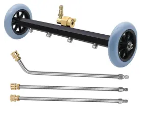 Aihand 973692193517 2-in-1 Undercarriage Pressure Washer Attachment 16 Inch Car Cleaner #2