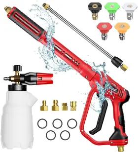 Pwg-us-01 Aihand Pressure Washer Gun With Foam 1l - Power Attachments Ad