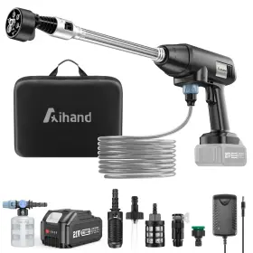 Thlzh10012-2 Aihand Cordless Pressure Washer 986psi Portable Power Cleaner Compatible Wit