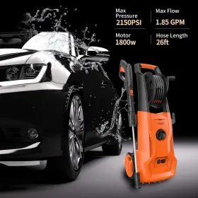 1800w Aiper Smart 654538583629 Electric Power Washer 2150 Psi 1.85 Gpm - Orange