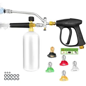 Xcpt-001 Aiusln 22pc Foam Cannon For Pressure Washer With Dual-connector&short Washe