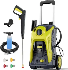 1650 Alaintool 445006164104 Electric Pressure Washer Psi 1.5 Gpm Power With 4 Quick Connect Noz