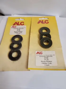 Fp-29 Alc 40196 Nozzle Retainer Washer 6 Packs Of 3 Each