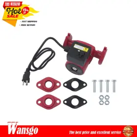 Ups15-58fc All-carb 15-58fc Hot Water Circulation Pump 3-speed 1/25hp 115v 17gpm For Grundfos