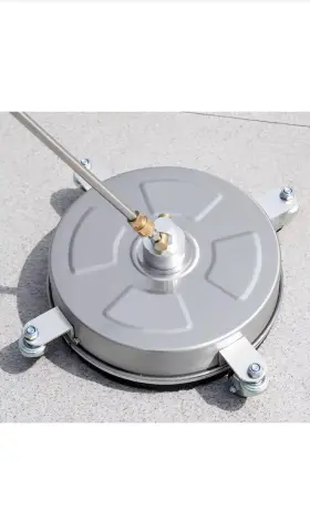 All4detail 373768745309 14 Inch Pressure Washer Surface Cleaner 4000psi Power With Extension Wand