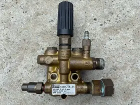 Xjw2.4g24d-f27 Annovi Reverberi Xjw2.4g24 Pressure Washer Pump Head Brass- 2.4 Gpm 2400 Psi Rpm Ar Parts