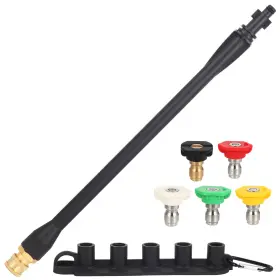 Aoheke 715030013684 Pressure Washer Extension Wand Set With 5 Spray Nozzles Tips And 1 Holde