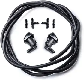 Ap1038k-fba Apeixoto Front Windshielf Washer Nozzle Compatible With Hose Kits For 2008-2012 Liberty