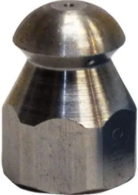 Al0124722280 Ar Blue Clean New 4-hole Al Rotating Sewer Turbo Nozzle 3/8f 3 1 Metal