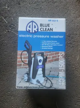 Ar112s Ar Blue Clean Electric Pressure Washer 1500 Psi 1.5 Gpm Quick Connect