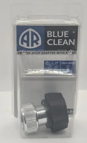 Pw4221570-r Ar Blue Clean Aluminum Garden Hose Adapter Pw4221570-r Ar Blue Clean Aluminum Garden Hose Adapter