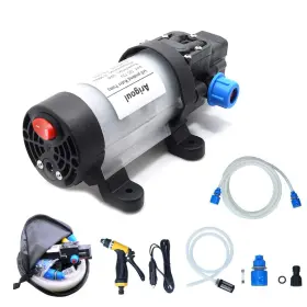 Arigoul 783103526416 12v 80w Portable High Pressure Water Pump Kit For Camping Gardening Car