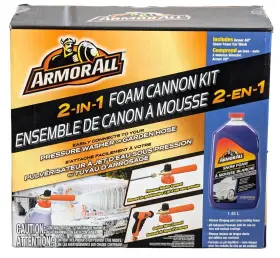 Armor All 067788100049 2-in-1 Foam Cannon Kit With Snow Car Wash New In Box