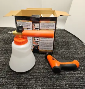 Armor All 070612491008 2 In 1 Foam Cannon Car Wash With Hose Adapter And Pressure Washer