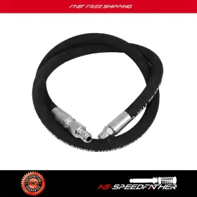 Asf180ed206r09 As-speedfather Pressure Washer Whip Hose 4 Ft X 3/8 Inch Reel Connector For