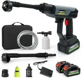 Asjdzy 725553295771 Cordless Electric Portable Pressure Washer With Recharge Battery Powered 6-in-1