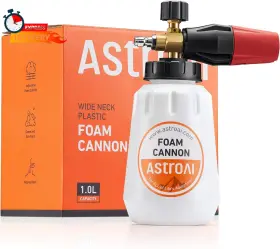 Astroai 313093687653 Foam Cannon Heavy Duty Car Blaster Wide Neck Adjustable Snow