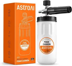 Afkc2 Astroai Wide Neck Foam Cannon 1/4 Inch Quick Connector Plug To Pressure Wash