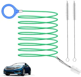 Augx0135 Aughoa Auto Sunroof Cleaning Tool 120 Inch Long Flexible Tube Brush 2 Pcs 7