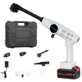 Cva3993748774435xv Aumotop Cordless Washer High Pressure Machine With Rechargeable U6e9 Q9r7