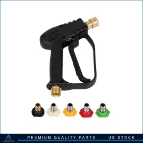 Aup180203up Aup Short Pressure Washer Gun With M22-14mm Inlet Stubby High Handle
