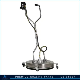 Aup180518up Aup 24 Inch Pressure Washer Surface Cleaner With Handle And 4 Spinner Wheels 8 Gpm