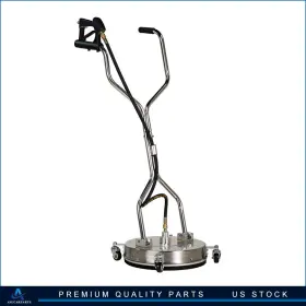 Aup180527up Aup 16.5 Inch Pressure Washer Surface Cleaner With Handles 4 Spinner Wheels