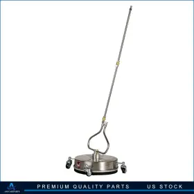 Aup180529up Aup 13.7 Inch Pressure Washer Surface Cleaner With 4 Wheels Stainless Steel Brand New