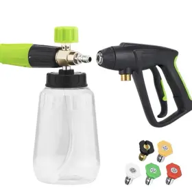Ejx-1988 Aurora Car Foam Cannon With 1/4 Inch Quick Connector 1 L Bottle Snow Lance 5