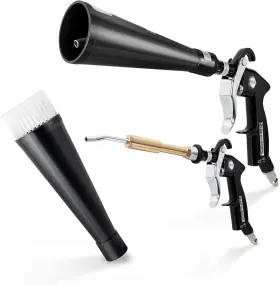Aurorasters 313110030028 Tornado Car Cleaning Gun Vortex Air Blow Quickly Removes Surface Dirt And Du