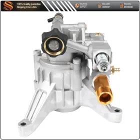 Aut Aut1671170us Pressure Washer Pump For Shaft 7/8 Inch 2200psi-3000psi 2.4gpm 1 Year Warranty