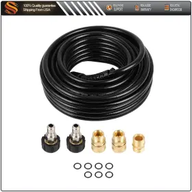 Aut18018699tua Aut 50ft 3200psi Replacement High Pressure Power Washer Hose-3/8 Inch With M22 Wholesale