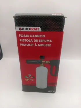 Ac4700 Auto Craft New In Box Pressure Washer Gun With Foam Cannon 5 Nozzle Tip Newin