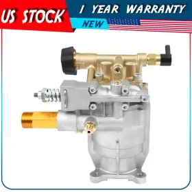 Adp16701cp114s Autodayplus 3000 Psi Pressure Power Washer Pump 2.5 Gpm For 3/4 Inch Shaft Horizontal Water