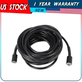 Adp17121cp643s Autodayplus 50 Ft 3200 Psi Replacement High Pressure Washer Hose - 1/4 Inch Quick Connect