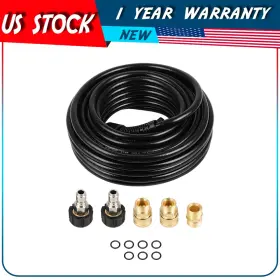 Adp180186dp Autodayplus 50ft 3200psi Replacement High Pressure Power Washer Hose-3/8 Inch With M22