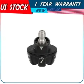 Adp180200dp Autodayplus 4000psi Pressure Washer Nozzle Power Washing Head With 1/4 Inch Quick Connect 4.0 Gpm